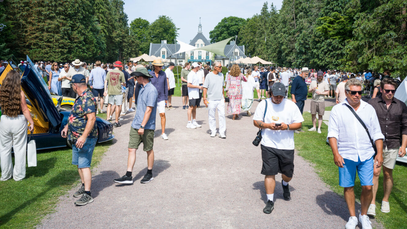 Aurora Concours concourse klassikkoauto arvoauto tapahtuma Ruotsi Båstad