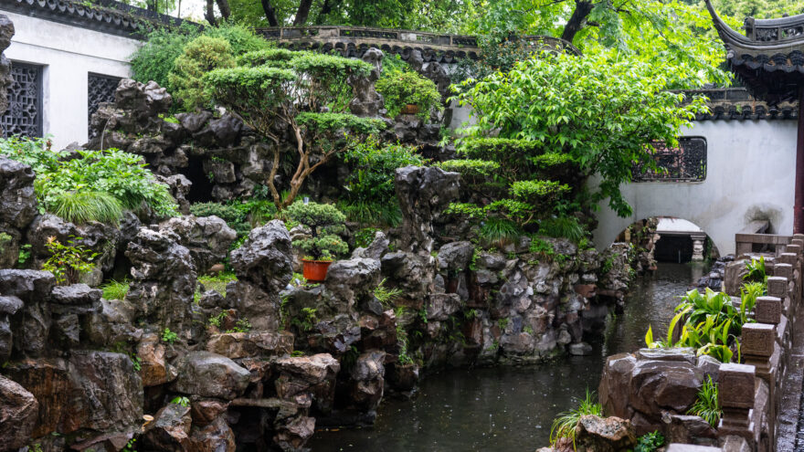 Shanghai Yu Garden Yuyuan Garden puutarha