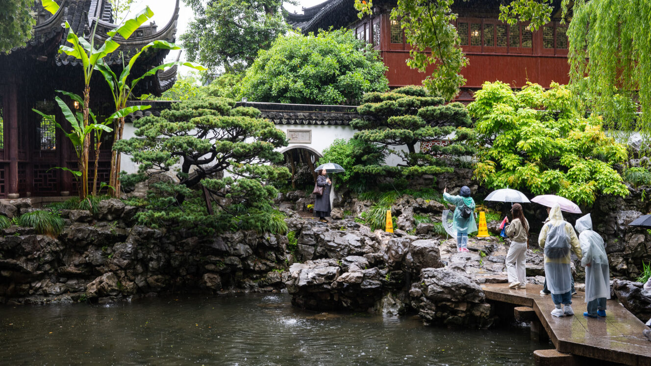 Shanghai Yu Garden Yuyuan Garden puutarha