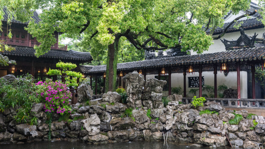 Shanghai Yu Garden Yuyuan Garden puutarha